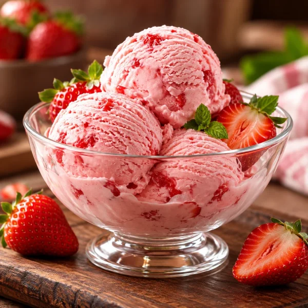 Strawberry Ice Cream